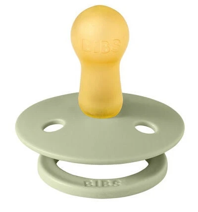 BIBS Schnuller Colour 2er-Pack Latex Größe 2, Sage/Hunter Green - Image 2
