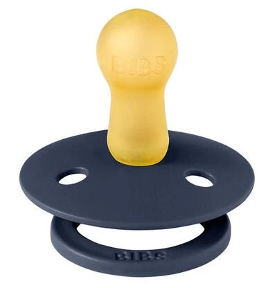 BIBS Schnuller Colour 2er-Pack Latex Größe 2, Deep Space/Petrol - Image 2