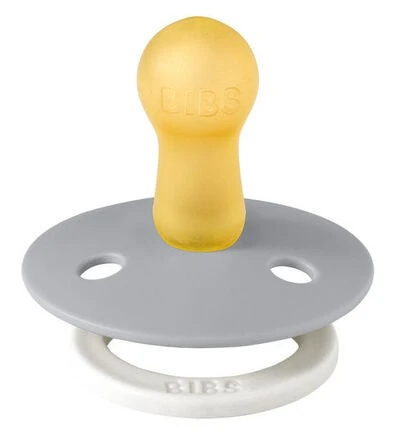 BIBS Schnuller Colour 2er-Pack Latex Größe 2, Sage Glow/Cloud Glow - Image 4