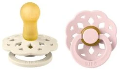 BIBS Boheme Schnuller Gr. 2, Weiβ/Rosa