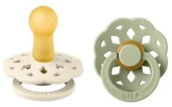 BIBS Boheme Schnuller Gr.2, Weiβ/Grün