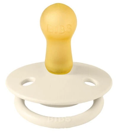 BIBS Schnuller De Lux 2er-Pack Silicone, Ivory/Blush - Image 2