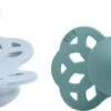 BIBS Infinity Schnuller 2er-Pack Gr. 1 Anatomical, Baby Blue/Island Sea