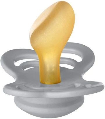 BIBS Couture Schnuller 2er-Pack Latex Gr. 1, Cloud/Steel Blue - Image 2