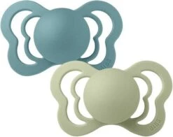 BIBS Couture Schnuller 2er-Pack Latex Gr. 1, Island Sea/Sage