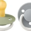 BIBS Schnuller De Lux 2er-Pack Latex Gr. 1, Sage Glow/Cloud Glow