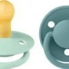 BIBS Schnuller De Lux 2er-Pack Latex Gr. 1, Nordic Mint/Island Sea