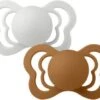 BIBS Couture Schnuller 2er-Pack Latex Gr. 2, Haze/Caramel