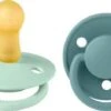 BIBS Schnuller De Lux 2er-Pack Latex Gr. 2, Nordic Mint/Island Sea