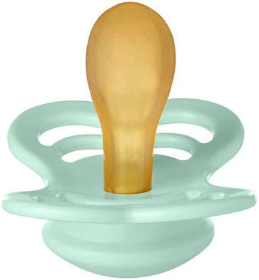 BIBS Supreme Schnuller 2er-Pack Latex Gr. 2, Nordic Mint/Island Sea - Image 2