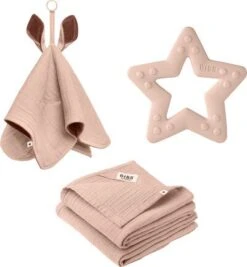 BIBS Baby Shower Geschenkset, Blush