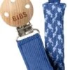 BIBS Braid Schnullerhalter, Cornflower/Dusty Blue