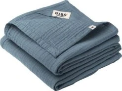BIBS Kuscheldecke Musselin 2er-Pack, Petrol