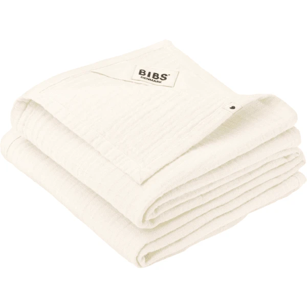 BIBS® Mulltücher Muslin Cloth, Ivory