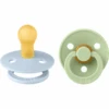 BIBS® Schnuller Colour 0-6 Monate Baby Blue/Pistachio, 2 Stk.