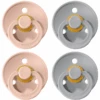 BIBS® Schnuller Colour Cloud / Blush 6-18 Monate, 4 Stk.