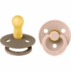 BIBS® Schnuller Colour Dark Oak/Blush 6-18 Monate, 2 Stk.