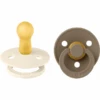 BIBS® Schnuller Colour Dark Oak & Ivory 6-18 Monate, 2 Stk.
