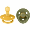 BIBS® Schnuller Colour Honey Bee/Olive 6-18 Monate, 2 Stk.