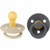 BIBS® Schnuller Colour Iron & Vanilla 0-6 Monate, 2 Stk.
