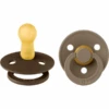 BIBS® Schnuller Colour Mocha/Dark 6-18 Monate, 2 Stk.