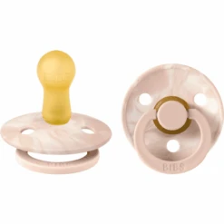 BIBS® Schnuller Colour Tie Dye Blush Und Ivory 6-18 Monate, 2 Stk.