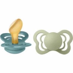 BIBS® Schnuller Couture Island Sea Und Sage Latex 6-18 Monate, 2 Stk.
