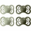 BIBS® Schnuller Supreme Sage / Hunter Green Latex 6-36 Monate, 4 Stk.