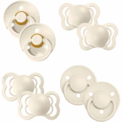 BIBS Schnuller Try-it Kollektion Ivory 0-6 Monate, 8 Stk.